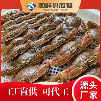 拥剑蟹东山岛海蟹扁蟹肉蟹梭子蟹麻辣蟹排清蒸螃蟹野生放笼水产品图2