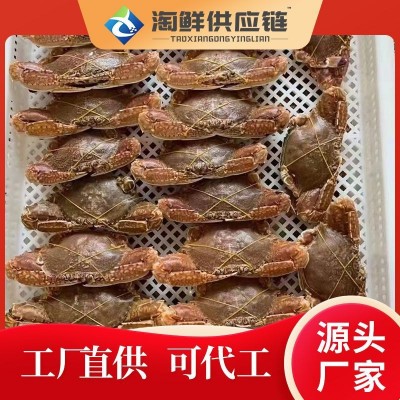 拥剑蟹东山岛海蟹扁蟹肉蟹梭子蟹麻辣蟹排清蒸螃蟹野生放笼水产品图3
