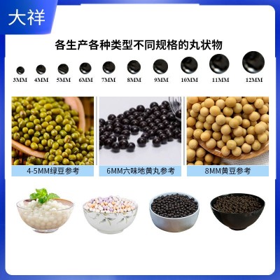 大祥DXZ-88S高效制丸机小型中药粉末搓丸机药丸机珍珠汤圆制粒机图2