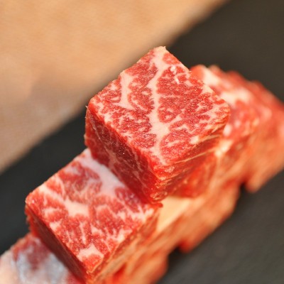 澳洲进口雪花牛肉粒和牛原切寿喜烧烤肉火锅食材冰鲜商用家用牛肉图3