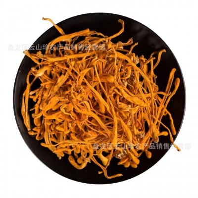 [虫草花]云南特产金虫草蛹虫草干虫草花产地直销批发图5