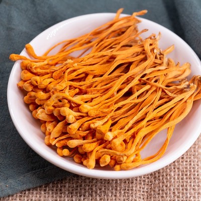 孢子头虫草花干货无硫云南特产金虫草蛹虫草食用菌煲汤材料批发图4