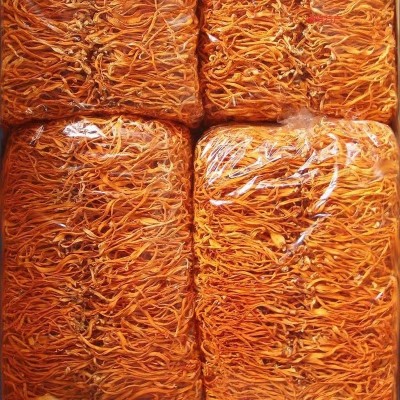 虫草花干货新鲜孢子头无硫金虫草蛹虫草食用菌批发代发图2