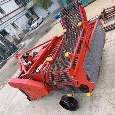 可上车的药材收获机 药材收获机 黄芪收获机 北特品牌图2