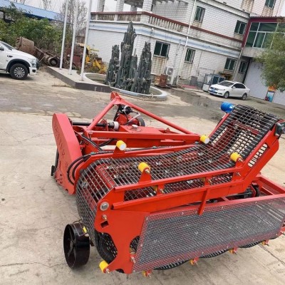 可上车的药材收获机 药材收获机 黄芪收获机 北特品牌图1