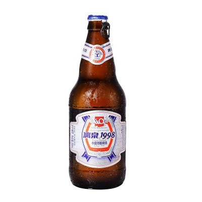 漓泉8° 漓泉1998啤酒500ml瓶装 小度特酿 黄啤酒 广西桂林特产图1