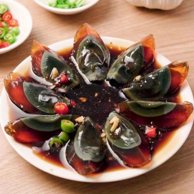 皮蛋批发皮蛋松花蛋鸭蛋细腻变蛋50-80克批发图5