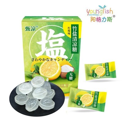 口香糖竹盐清凉糖柠檬味青提味番石榴味糖果休闲食品批发代发包邮图4