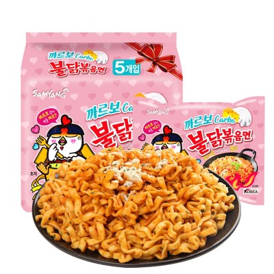韩国进口 三养火鸡面超辣鸡肉拌面奶油芝士火鸡面速食方便面批发图5