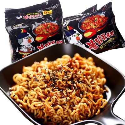 韩国进口 三养火鸡面超辣鸡肉拌面奶油芝士火鸡面速食方便面批发图3