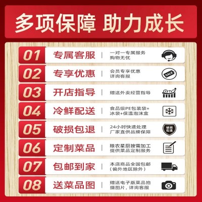 粮农料理包外卖预制菜快餐盖浇饭小碗菜速食商用半成品菜食 品批发图3