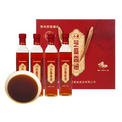 纯香小磨香油礼盒装纯芝麻香油宝妈月子油火锅油碟串串家用调味油图5