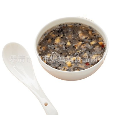 卓宸食品坚果羹600g水果代餐早餐冲饮即食手工养生粥罐装藕粉羹图5