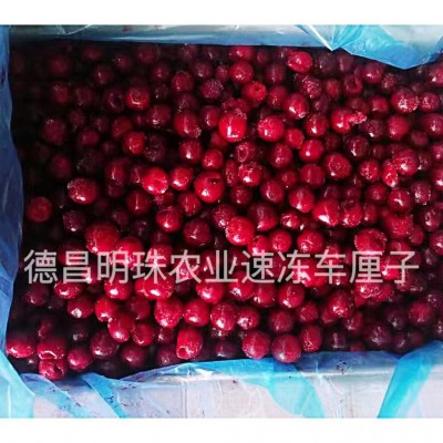 直销速冻车厘子无核车厘子果肉奶茶原料榨汁奶茶甜品烘焙原料批发图5