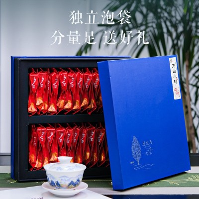 福建武夷山正山小种红茶桐木高山蜜香茶叶礼盒装250g厂家批发送礼图2