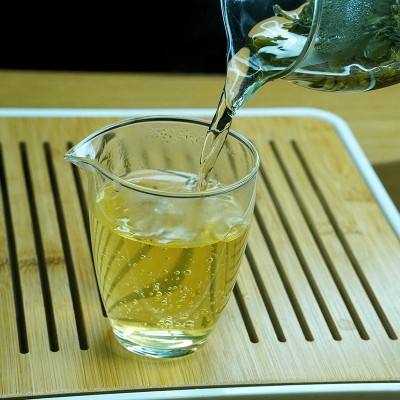 绿茶茶叶新茶浓香型高山云雾散装炒青生态口粮茶石门绿茶100g图3