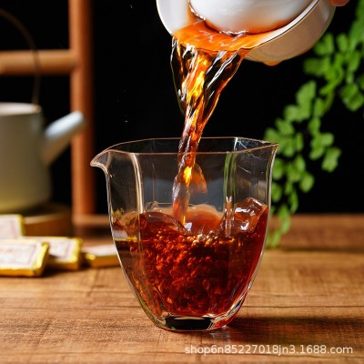 批发云南勐海普洱茶叶原味500g迷你小沱茶饼干茶熟散茶图3