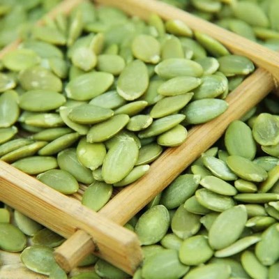 新货生南瓜子仁无壳大颗粒原味休闲食品年货南瓜子批发生南瓜籽图1