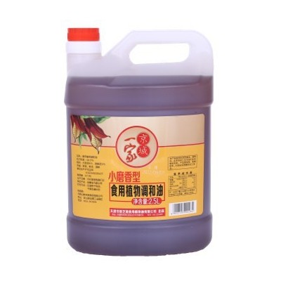 京城一家小磨香型芝麻调和油 拌菜拌汤调味调和油 芝麻调和油图5