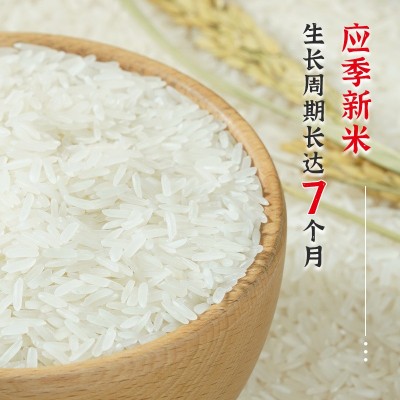 陇间柒月富有机硒硒大米10斤厂家批发5kg扶贫产品柒月富硒大米5斤图2