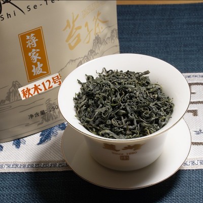 蓝焙 蒋家坡秋木12号 浓香型炒青绿茶 恩施硒茶高山云雾茶绿茶图4