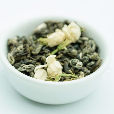 2024广西横县茉莉花茶新茶茉莉版纳曲茉莉花苞毛锋尖茶叶绿茶散装图2
