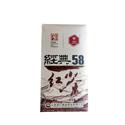 新款凤牌经典58红茶云南凤庆特级浓香功夫滇红茶袋380g茶叶图5