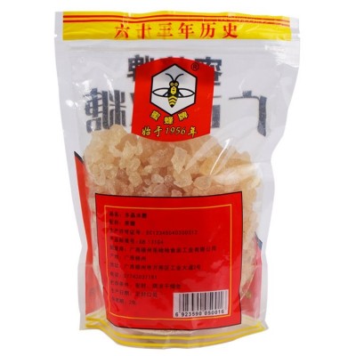 传统黄冰糖 传统老品牌 老冰糖 蜜蜂牌乐哈哈 冰糖供应 食品添加图4