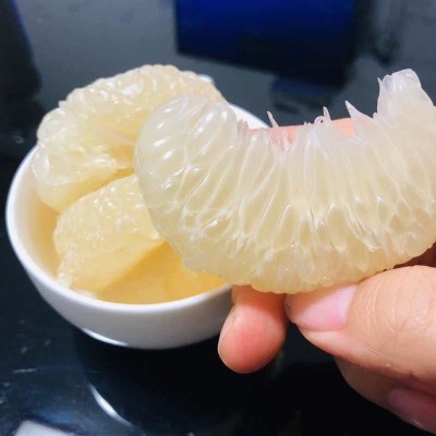 井冈蜜柚金兰柚金沙柚小柚子白柚甜柚子新鲜水果图2