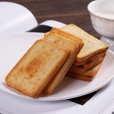 米多奇烤香馍片50g*50包整箱馒头片干锅巴面包饼干零食大礼包批发图4