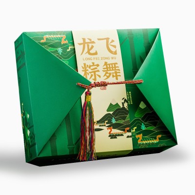 端午节粽子礼盒装蛋黄鲜肉榴莲冰粽定胜糕传统糕点礼盒企团购批发图4