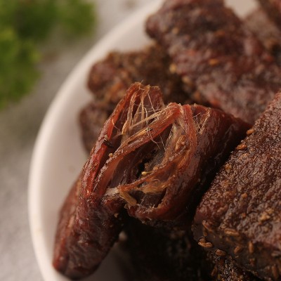 沁牧原牌散装牛肉干内蒙特产手撕风干牛肉无防腐风味零食小食品图2