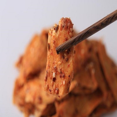 沁牧原牌香辣风味小吃牛板筋内蒙特产休闲零食鲜香爽口图2