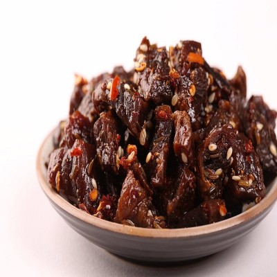 沁牧原牌风干牛肉粒称重零食批发供应内蒙特产休闲健康图2