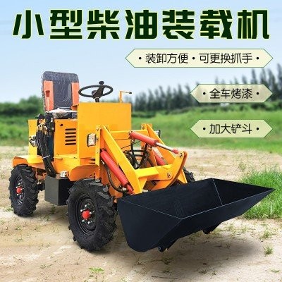 柴油装载机 升降可达2.2米 小型柴 油 装卸方便 全车烤漆图3