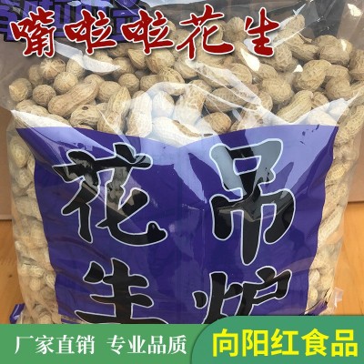 散装花生带壳批发 休闲零食5斤奶香卤味花生 ktv下酒炒货一件代发图1