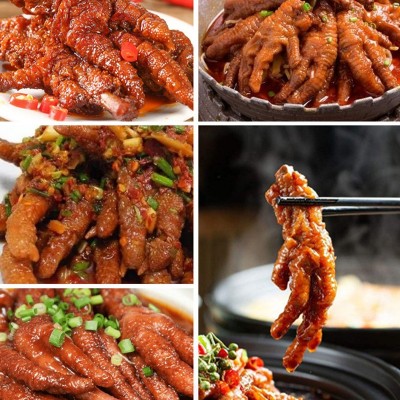 【火锅爆款食材】虎皮凤爪1000g/袋 先卤后炸 餐饮专用批发图4