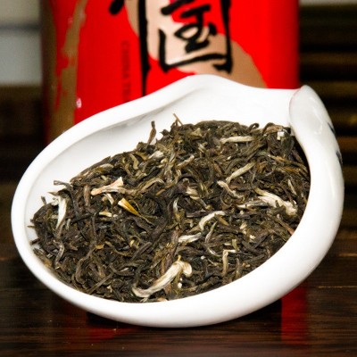 张一元 浓香型一级茉莉花茶160g/罐 新茶花茶中华老字号 配手提袋图2