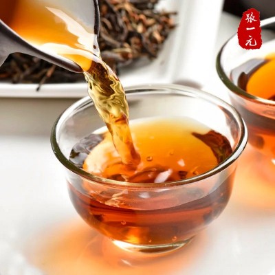 张一元茶叶特级云南滇红茶浓香型新茶金芽红茶75g罐装中国元素系图3