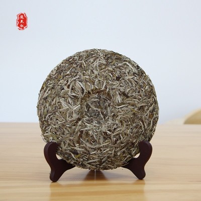 福建陈年白毫银针饼福建白茶量350g全芽头银针饼茶叶代发图4