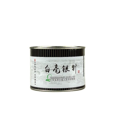 白毫银针茶福建高山白茶花香枣香50g/罐装散装茶叶政和白茶批发图4