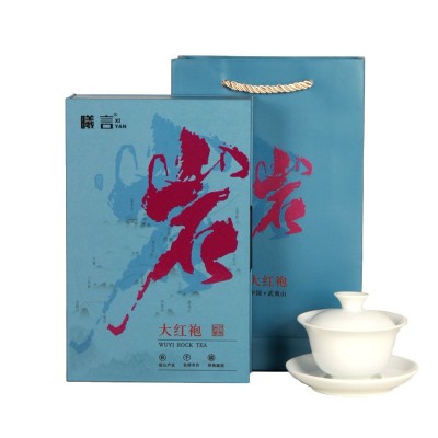 大红袍武夷山岩茶水仙肉桂浓香型乌龙茶64克盒茶叶礼盒装茶叶送礼图5