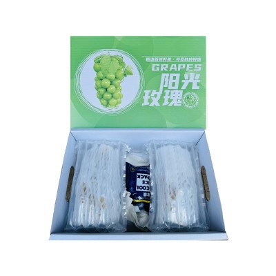 【严选】顺丰礼盒装 阳光玫瑰葡萄 香印青提葡萄新鲜孕妇水果代发图2
