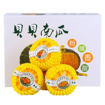 【严选】礼盒装 黄金贝贝南瓜 桔瓜太阳果迷你小南瓜宝宝辅食代发图3