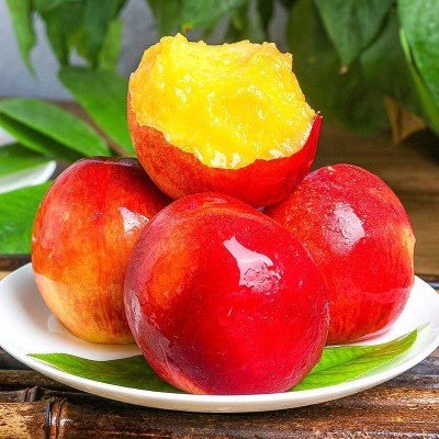 现在黄心油桃5斤新鲜水果应季当季水蜜脆桃黄肉超甜图2