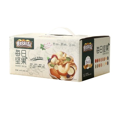 网红休闲零食每日坚果炒货混合干果仁30包600g礼盒装厂家批发坚果图5