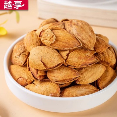 薄皮巴旦木奶油味手剥巴旦木零食休闲500g批发大颗开口手剥巴达木图4