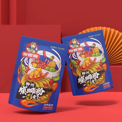 爱螺哥螺蛳粉礼盒装336g*6袋广西柳州正宗螺丝粉非自热螺狮粉批发图5