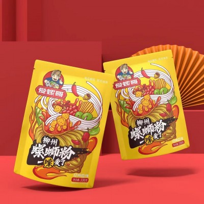 爱螺哥螺蛳粉330g*10袋装广西柳州正宗螺狮粉螺丝米粉酸辣粉批发图4