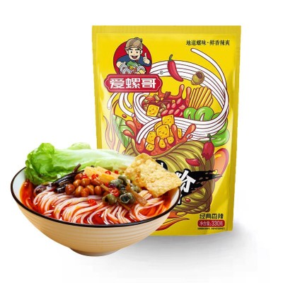 爱螺哥螺蛳粉330g*10袋装广西柳州正宗螺狮粉螺丝米粉酸辣粉批发图5